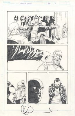 Robert Kirkman , Charlie Adlard, Stefano Gaudiano | The Walking Dead #168 Page 9 | ComicArtFans Classifieds