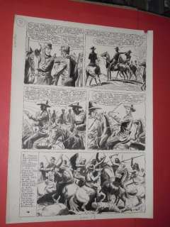 Ray Fox #6 - Sergio Tarquinio  - original page - Page volante - EO - (1953) | Catawiki