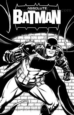 Brendon Fraim, Brian Fraim | 11X17 Absolute Batman with Logo #1 | ComicArtFans Classifieds