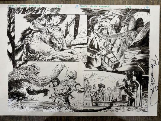 Bernie Wrightson | House of Mystery #9, Pg 3-4 | ComicArtFans Classifieds