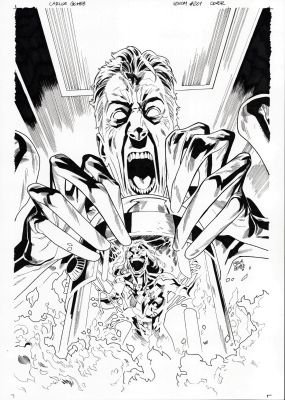 Carlos Gómez | Venom 261 Cover Art | ComicArtFans Classifieds