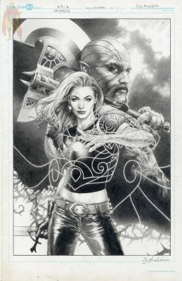 Jay Anacleto | Aria Omnibus Cover By Jay Anacleto | ComicArtFans Classifieds