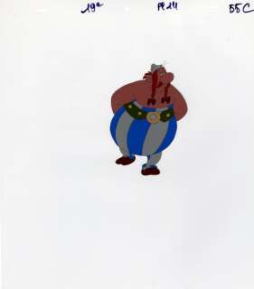Studios Idéfix - Original Production Cel - Obélix - Les 12 travaux d’Astérix - (1976) | Catawiki