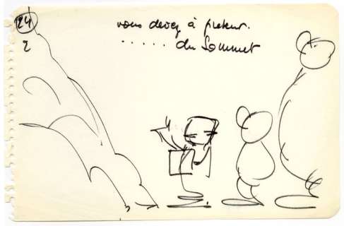 Uderzo, Albert - Storyboard - Caïus Pupus, Astérix et Obélix - Les 12 travaux d’Astérix - (1976) | Catawiki