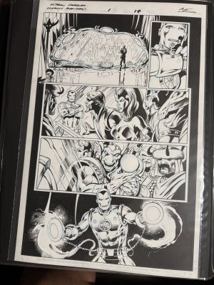 Alan Davis, Mark Farmer | Alan Davis - Ultron Forever #1 P14 (Avengers) | ComicArtFans Classifieds