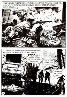 Gino D’antonio | D’antonio - Ironside Trouble Shooter P.110 (Front Line Picture Library, 1967) | ComicArtFans Classifieds