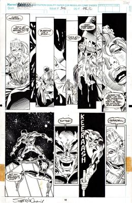 Scott McDaniel, Bud Larosa | McDaniel - Daredevil #306 P.16 | ComicArtFans Classifieds