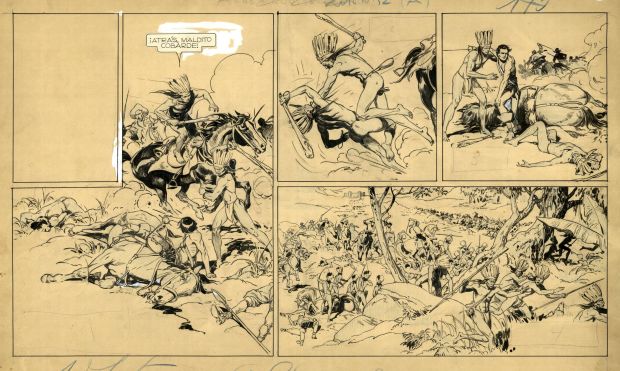Jose Luis Salinas | Herna El Corsario | ComicArtFans Classifieds