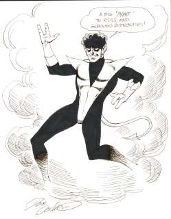 Dave Cockrum | Nightcrawler Pin-Up | La French Collection