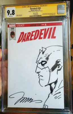 Jim Lee | Jim Lee - Daredevil Original Art on Dd 595 Ccc 9.8 | ComicArtFans Classifieds