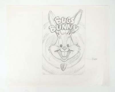 Marin Claude Projet... | MARIN Claude Projet de couverture Bugs Bunny Mine de... | Vermot et Associés