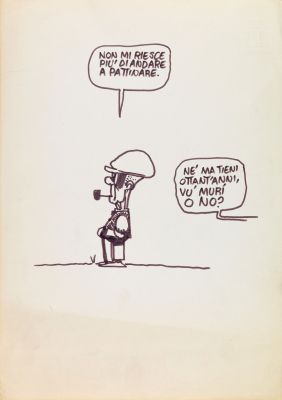 Lot 78 - Pazienza Andrea - "Pertini", anni ‘80 | Urania Casa d’Aste