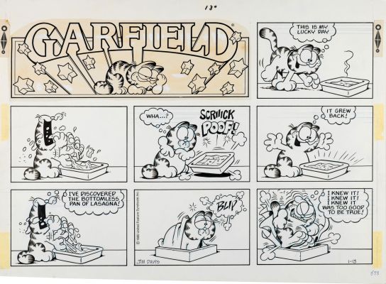 Lot 208 - Davis Jim - "Garfield", 31060 | Urania Casa d’Aste