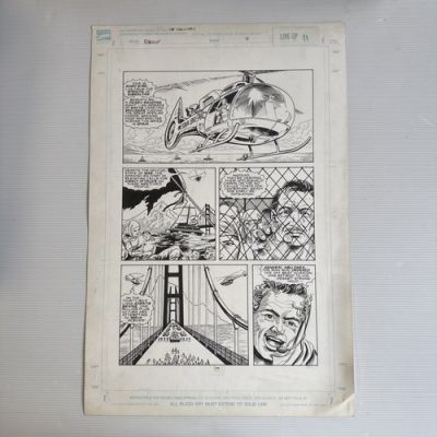 Lee Sullivan Original Art for Marvel’s Robocop #1 Page 11 1990 | eBay Europe (Buy It Now)