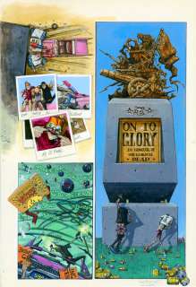 WHITE TRASH (1991) by Martin Emond (d.2004) & Gordon Rennie: On to Glory (Elvis & Axl)