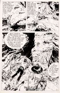 Giraud | La Jeunesse de Blueberry, planche n°5 Ã  l’encre … | Banque Dessinée