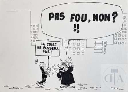 Dupa/Dessin original humoristique qui n’as pas pris une… | Dagoty