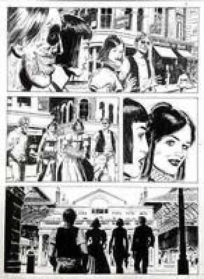 Aldo Di Gennaro | Original page cm. 30,5x41. Ink. Mint. Code 2304. | Segni e Disegni