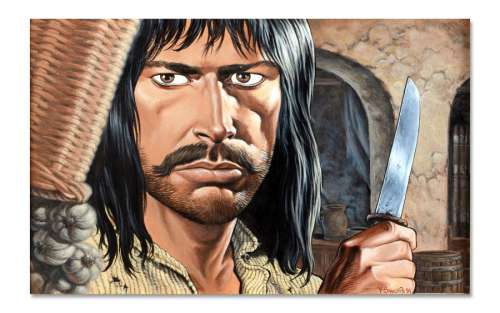 Swolfs (Yves) | SWOLFS Durango - Encres de couleurs et gouache pour la couverture de l | Coutau Bégarie