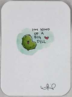 Katie Cook - Original Art: Kind of a Big Dill