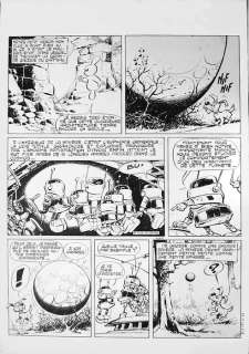 Arthur le fantome - Original page with colouring | Catawiki