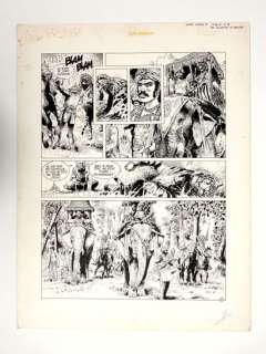 FRANZ Lester Cockney Planche... - Lot 77 - FRANZ Lester Cockney Planche 8 de l’album Une hongroise...