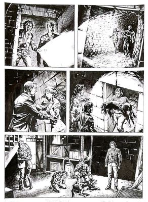 Fabrizio Longo | DAMPYR SPECIALE n.19 – GHOST WATCH – pag.127 – LA MORTE DI THOR! | Avalon Comic Art