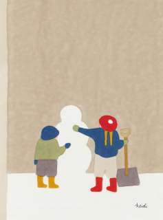 (THE NEW YORKER.) HEIDI GOENNEL. Building a Snowman. | Swann Galleries