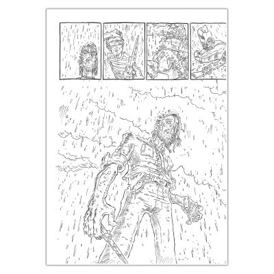 Le Turk | Dead Train - Planche originale page 142 | Achetez de l’Art