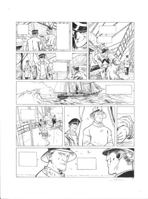 Olivier Frasier. Sur les bords du monde T1 p. 05 | FieldArts