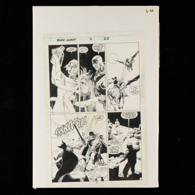 Lot 461 - Marvel Comics "Black Knight" Original Drawing | misc / divers