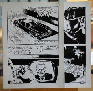 Satanik #105 - 2x original pages - Page volante - EO | Catawiki
