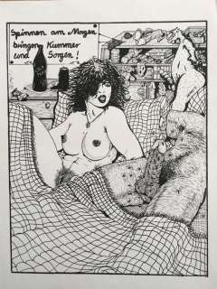 L.G. Paul - 4 Zeichnungen - Konvolut 3 - (1980) | Catawiki