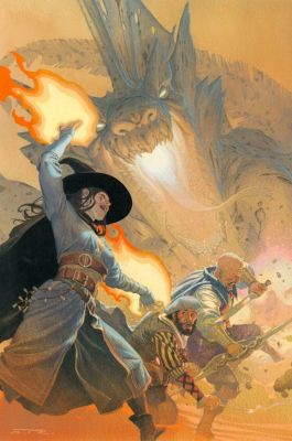 Dungeons and Dragons #1 cover by Esad Ribic