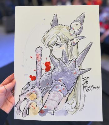 Magik #1 Original Cover Art by Peach Momoko