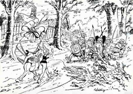 Walthéry, François. Illustration originale | BDEnchères