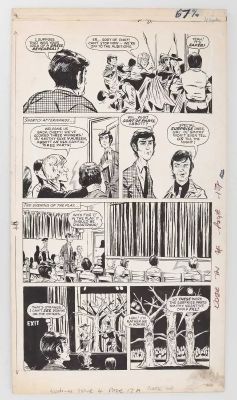 Lot 221 - LOOK-IN, SIX ORIGINAL COMIC ART PAGES CIRCA 1980-1982 | McTear’s