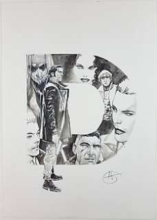  - Nicola Genzianella - illustraz. originale "Il Mondo di Dampyr" - Page volante 