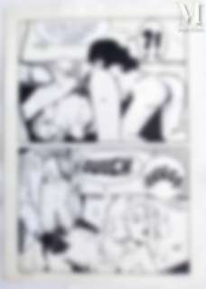 Caterini (Alfredo Dit,... | Hard érotisme - illustrateur italien - Planche originale... | Maison Good