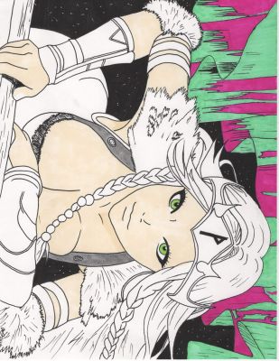 Saylor | Portrait of valkyrie Warrior | Raremarq (Buy It Now)