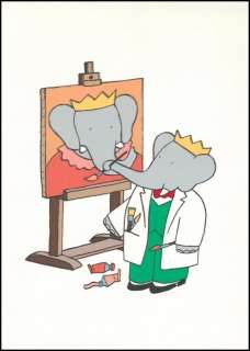 De Brunhoff (Studios). Mise en couleurs Babar | BDEnchères