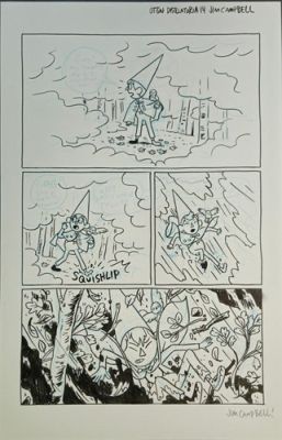 Over the Garden Wall Original Artwork by Jim Campbell Distillatoria page 14 | eBay Europe