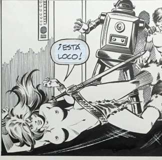 Romero, Enrique Badia - Originele strook (#582) - Axa - The Brave - (1980) | Catawiki