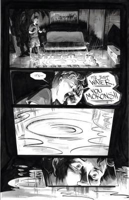 Nate Powell | Twilight Zone Issue 4 - Pg. 8 | Athenaeum Comic Art