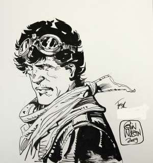 Wilson Colin Névada Superbe... | WILSON Colin Névada Superbe dédicace sur l’album L’étoile... | Vermot et Associés