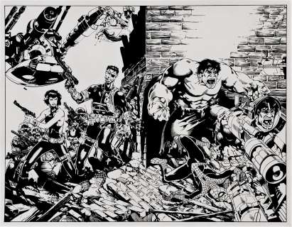 David Roach - mighty world of marvel #37 double cover (2005)