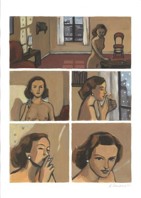 Aude Samama, Denis Lapière (Scénariste) | A l’ombre de la gloire p. 52 | 2DGalleries