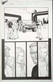 Steve McNiven / Dexter Vines - Wolverine #71 p. 12 OLD MAN LOGAN 2009