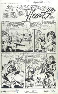 Iger Shop | Cowgirl Romance #7 page 2, 3 and 4. close up of | Art4Comics