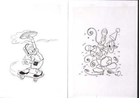 Disney studio - Donald et Daisy - Page volante - (1970) | Catawiki